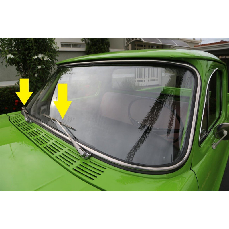 Palheta Limpador do Parabrisa C-10 C-14 A-10 D-10 Veraneio - Par