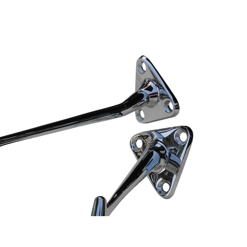 Retrovisor Externo Chevrolet Brasil 3100 Cromado - Par