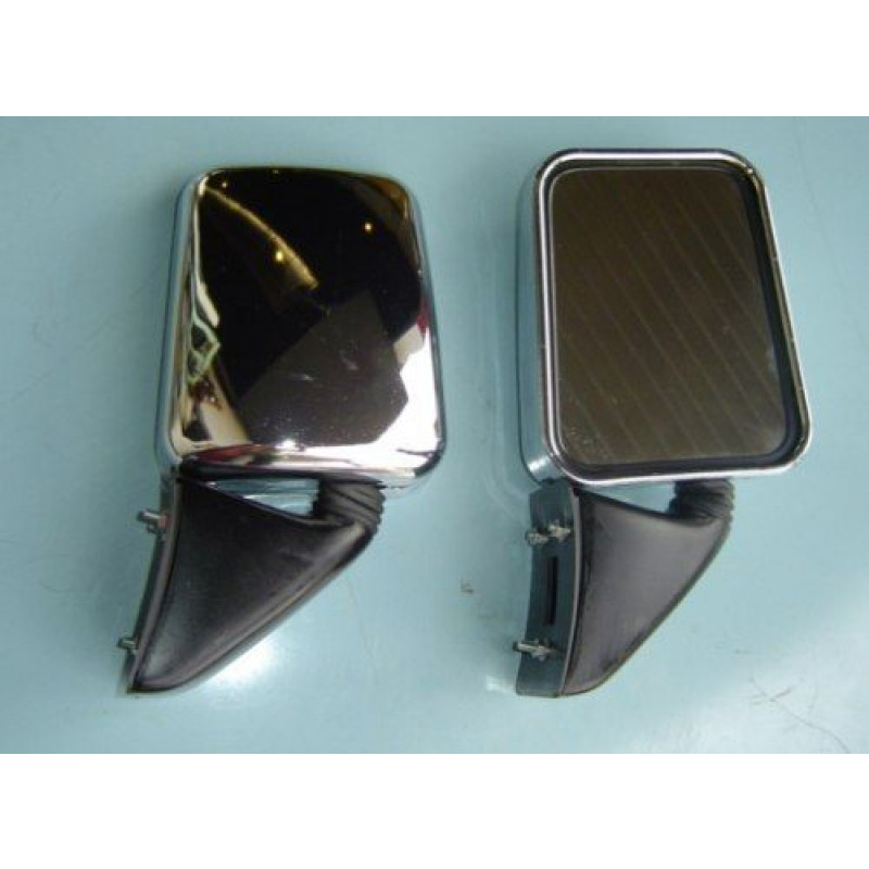 Retrovisor Externo A-20, C-20 e D-20 91 à 96 Cromado - Par