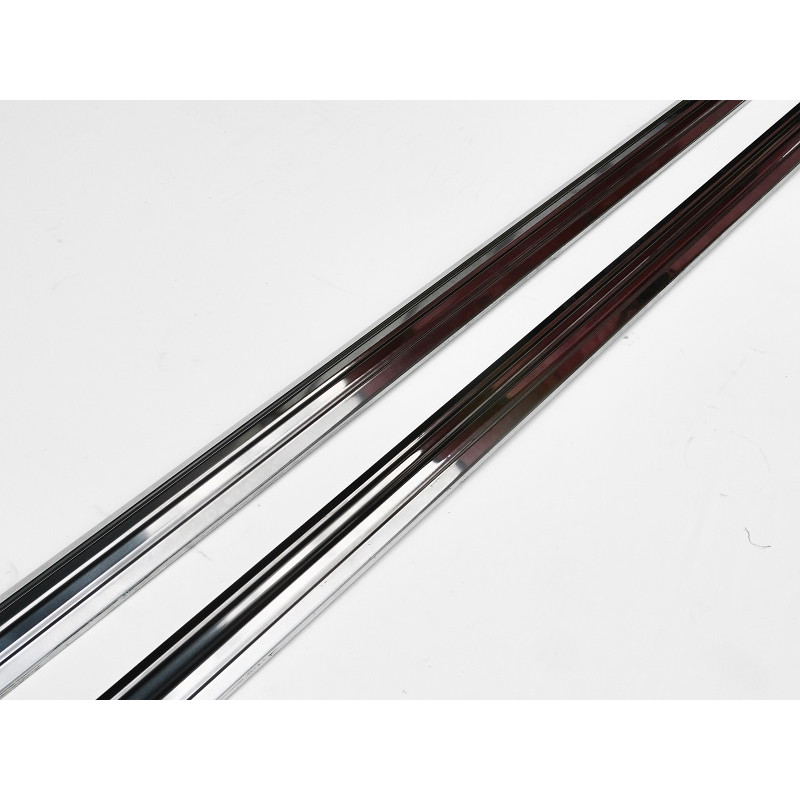 Friso da Caixa de Ar Simca Chambord Rallye Esplanada Em Inox Novo Par 