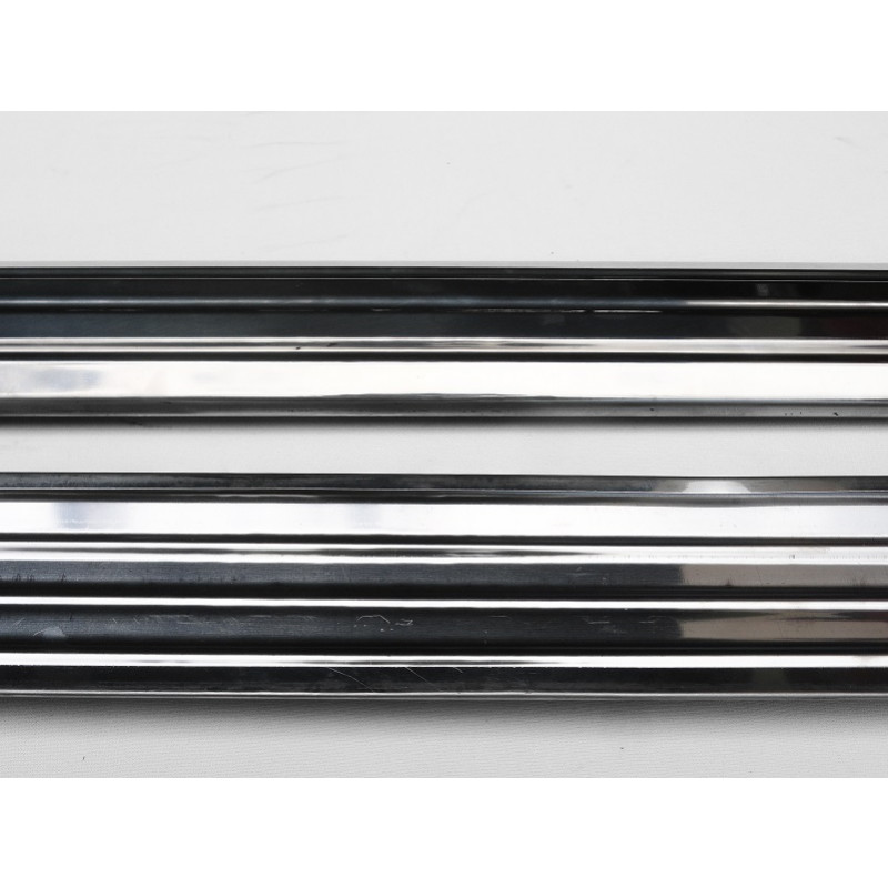 Friso da Caixa de Ar Simca Chambord Rallye Esplanada Em Inox Novo Par 