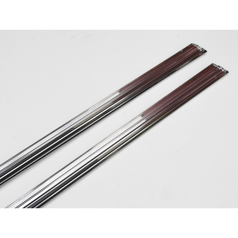 Friso da Caixa de Ar Simca Chambord Rallye Esplanada Em Inox Novo Par 