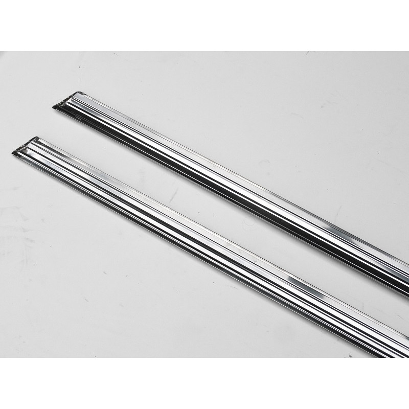 Friso da Caixa de Ar Simca Chambord Rallye Esplanada Em Inox Novo Par 