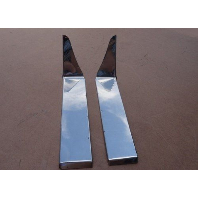 Parabarro Traseiro Opala e Caravan Inox - Par