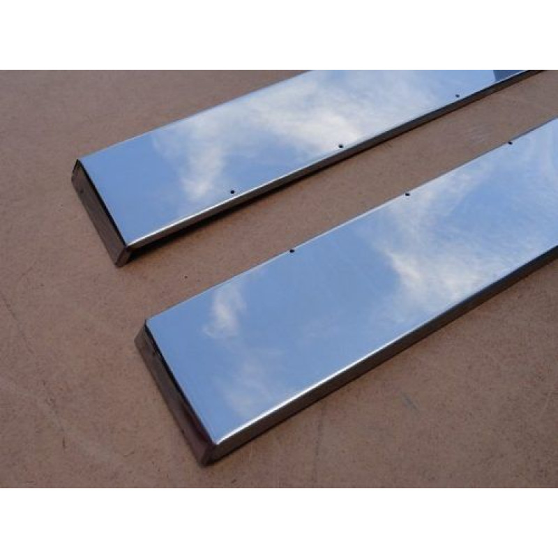 Parabarro Traseiro Opala e Caravan Inox - Par