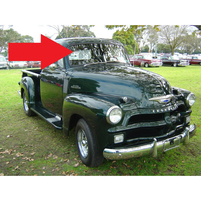 Parabrisa Chevrolet Boca de Bagre 54 e 55 Incolor Novo