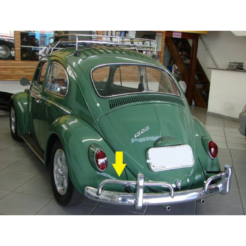 Parachoque Traseiro Fusca 60 à 70 Wolff