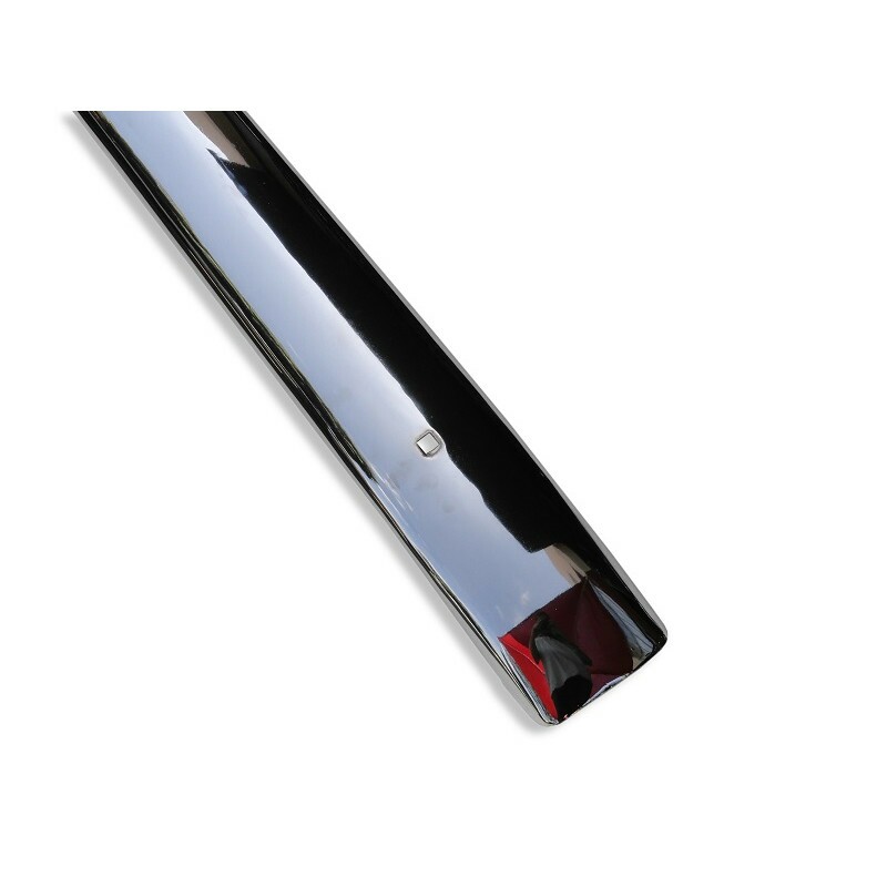 Parachoque Centro Traseiro Rural Willys Ford Original Cromado Novo