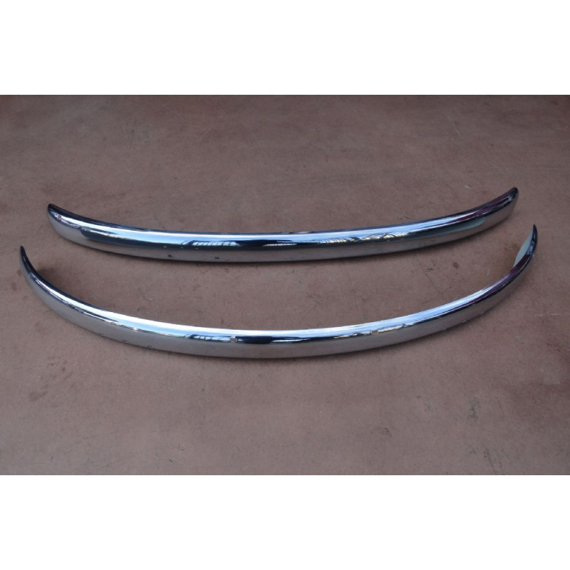 Parachoque Dianteiro e Traseiro Fusca até 1970 só Lâmina - Par