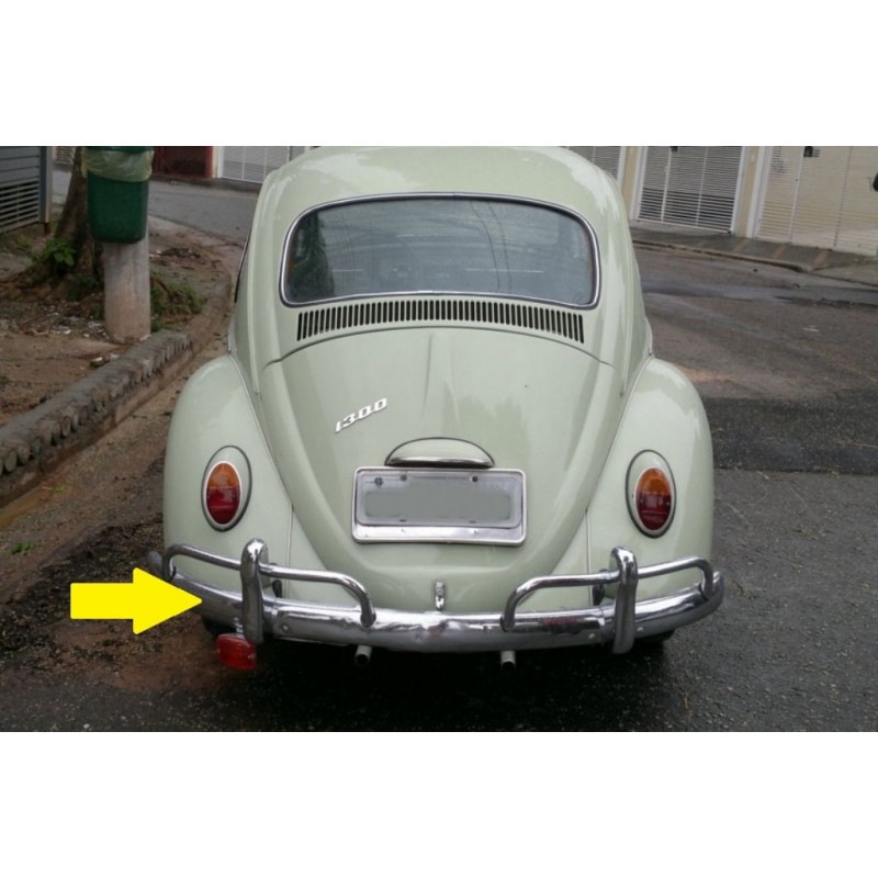 Parachoque Dianteiro e Traseiro Fusca até 1970 só Lâmina - Par