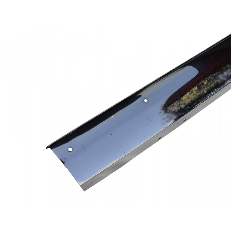 Parachoque Dianteiro Gol Voyage Parati Até 86 Cromado Sem Furo Com Detalhes