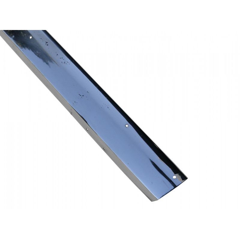 Parachoque Dianteiro Gol Voyage Parati Até 86 Cromado Sem Furo Com Detalhes