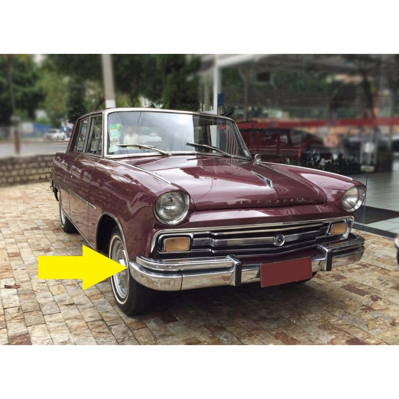 Parachoque Dianteiro Aero Willys 63 à 71 Original Usado