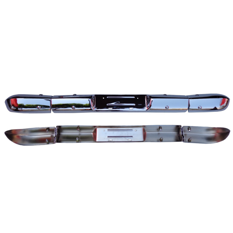 Parachoque Dianteiro Veraneio C-10 D-10 Aço Cromado Padrão Original