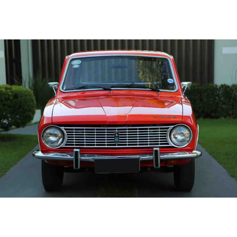 Parachoque Dianteiro Ford Corcel Belina I até 1972 Original c/ Batentes