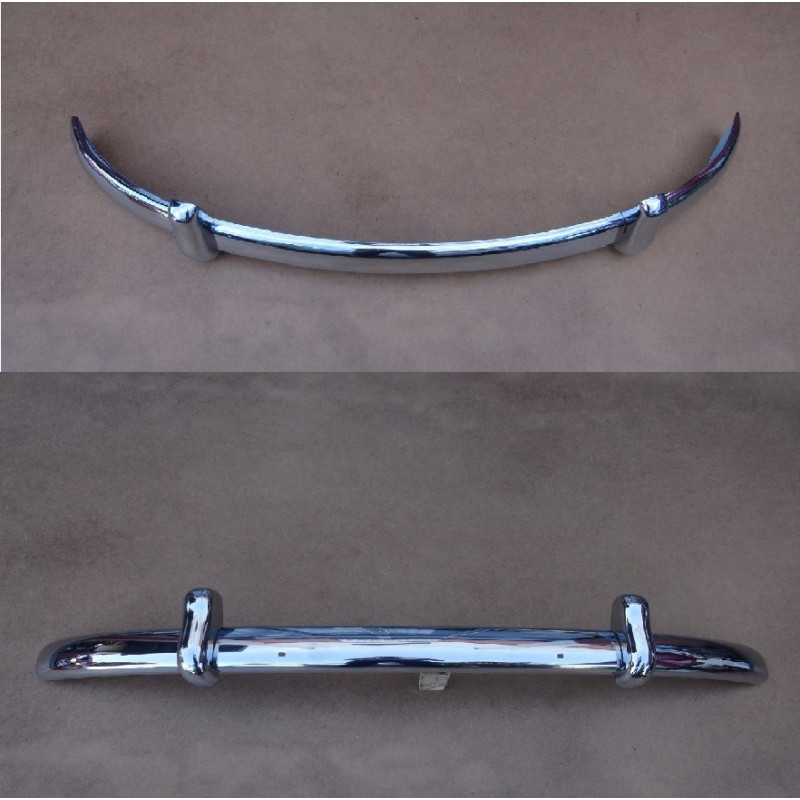 Parachoque Dianteiro e Traseiro Fusca Alemão Com Batente - Par