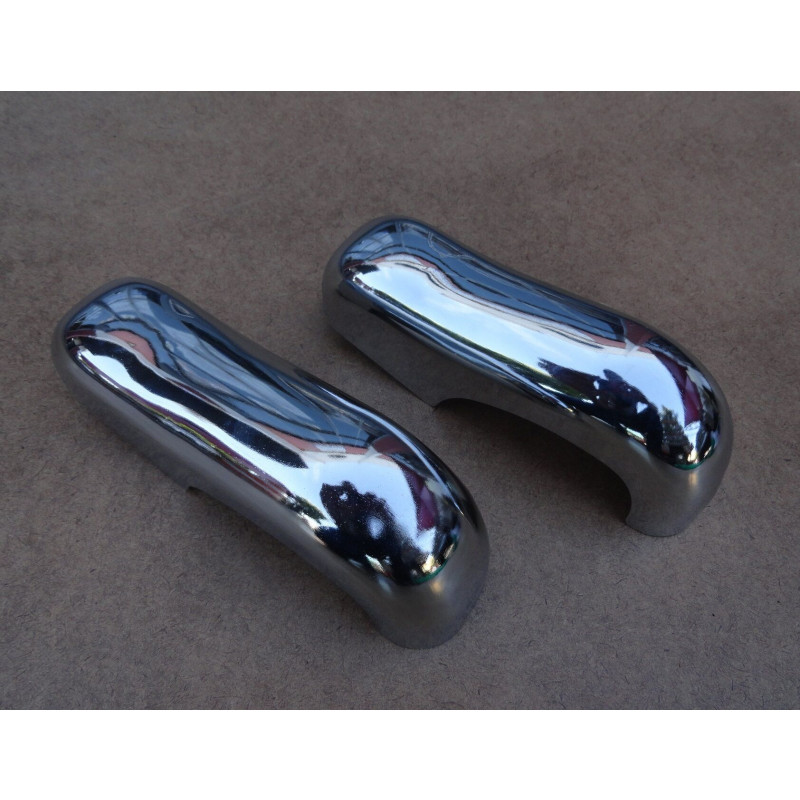 Parachoque Dianteiro e Traseiro Fusca Alemão Com Batente - Par