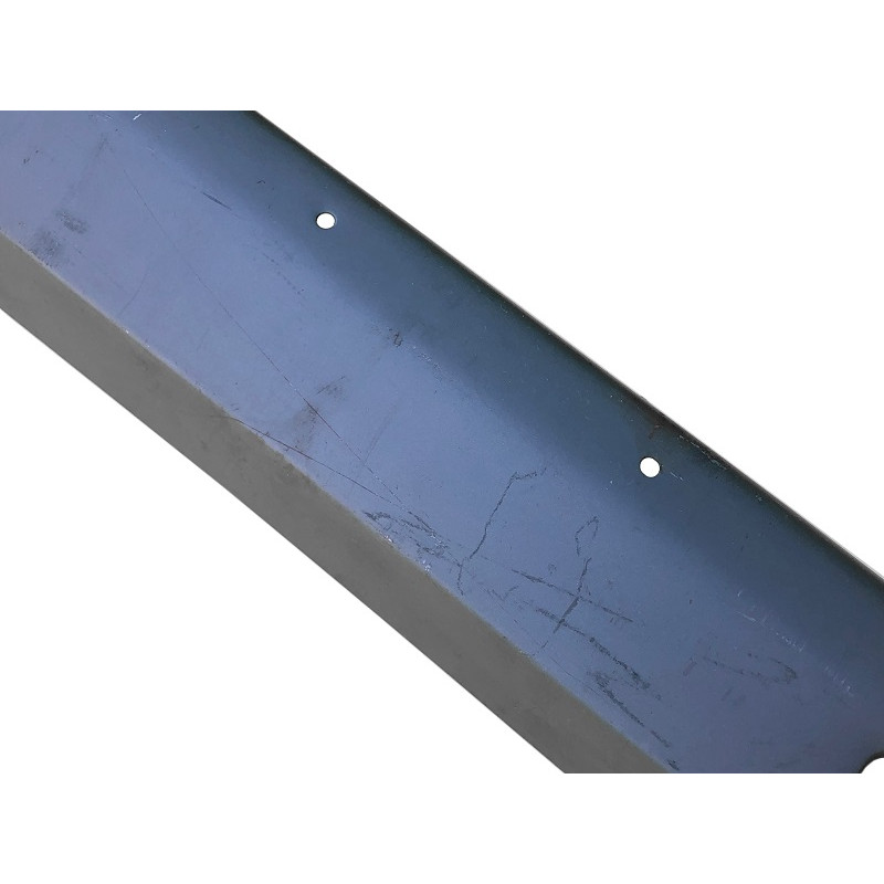 Parachoque Dianteiro Gol Saveiro BX 1980 a 1984 Cinza com Furo e com Detalhes