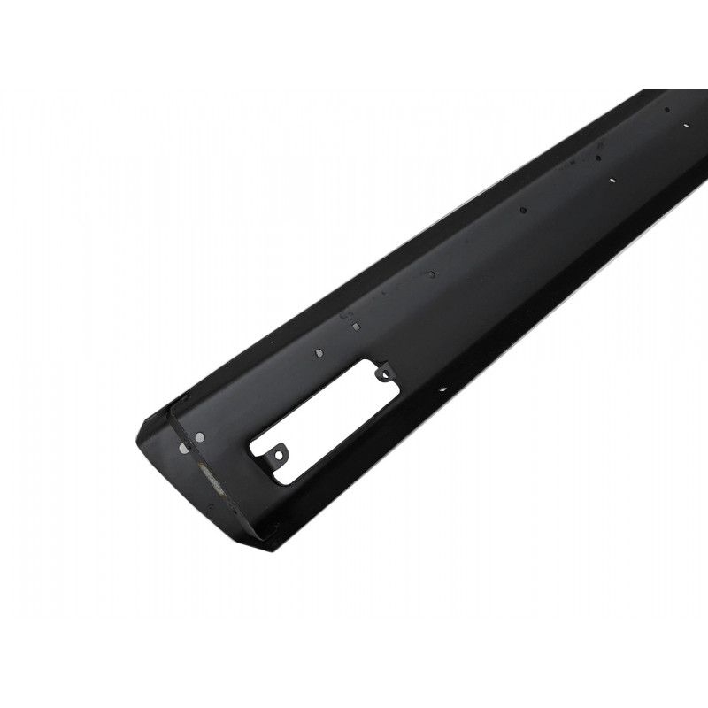 Parachoque Dianteiro Gol Saveiro BX 1980 a 1984 Cinza com Furo e com Detalhes