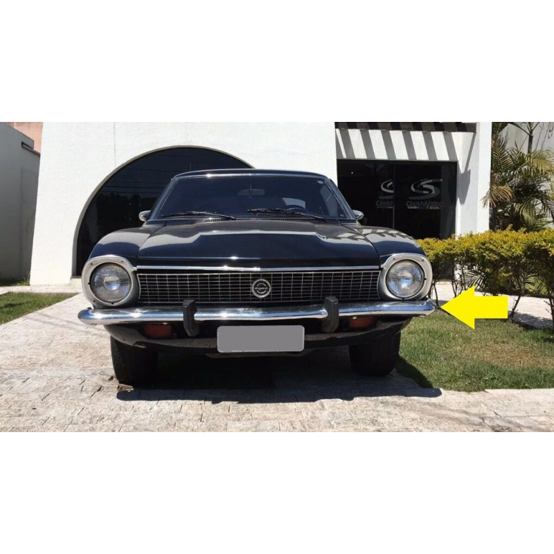 Parachoque Dianteiro Cromado Maverick Original Usado