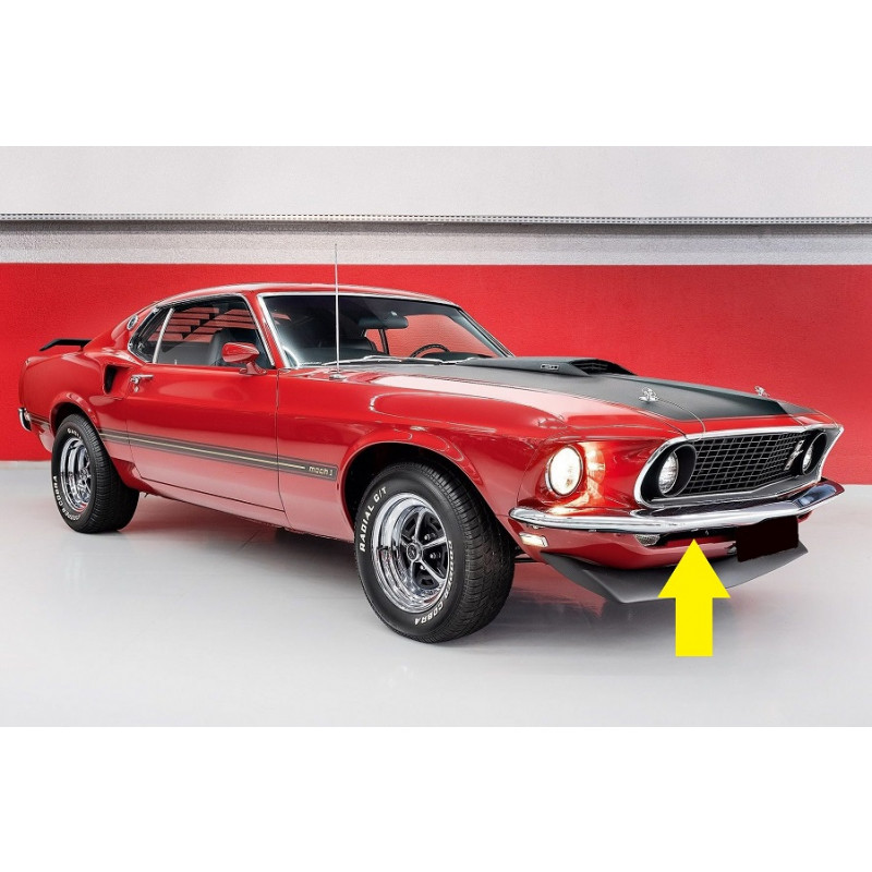 Parachoque Dianteiro Mustang 1969 e 1970 Cromado Novo Importado