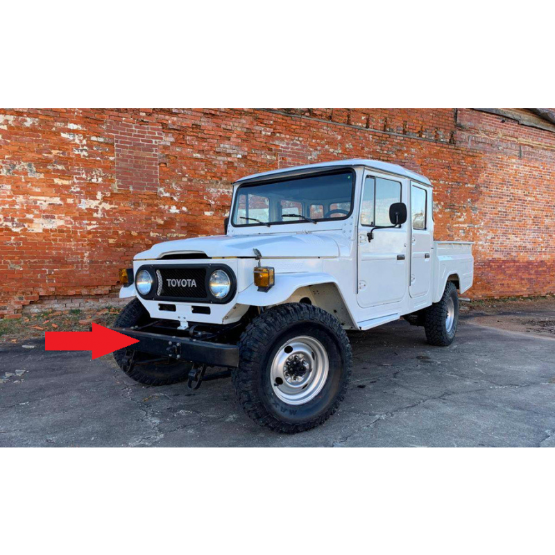 Parachoque Dianteiro Toyota Bandeirante Original Usado 