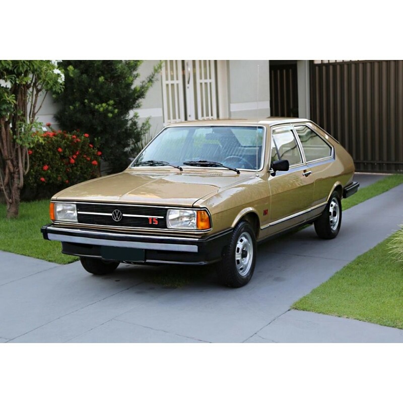Parachoque Dianteiro e Traseiro Passat 1979 a 1982 com Detalhes