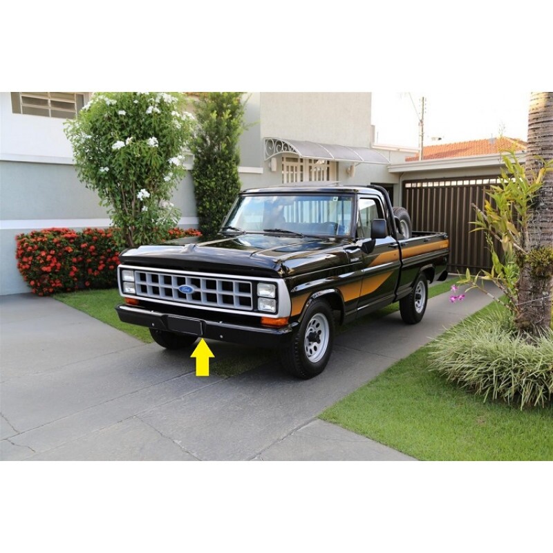 Parachoque Dianteiro e Traseiro F-100 F-1000 1972 a 1992 Cromado Original Usado Par