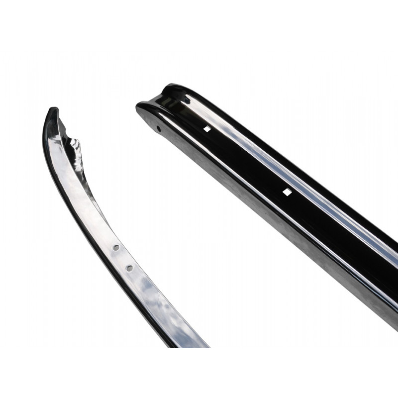 Parachoque Dianteiro e Traseiro Cromado Ford F-1 1948 a 1952 C/ Borda Importados - Par