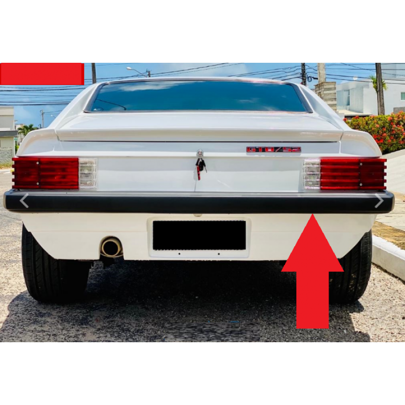 Parachoque Traseiro Puma GTB S2 Original Espuma Injetado Usado