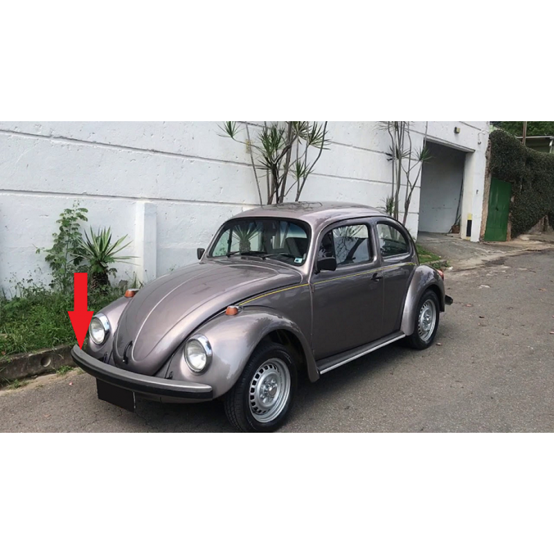 Parachoque Fusca Itamar Para Pintar Fundo Primer Par