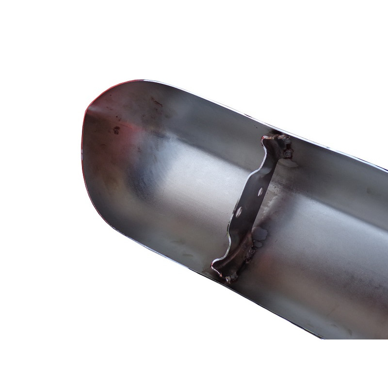 Parachoque Traseiro C-14 C-10 D-10 Aço Cromado Padrão Original Reprodução - Par