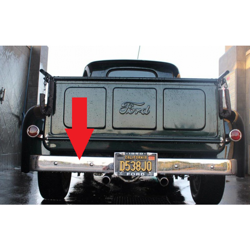 Parachoque Traseiro F-1 F-100 48 à 61 Novo 