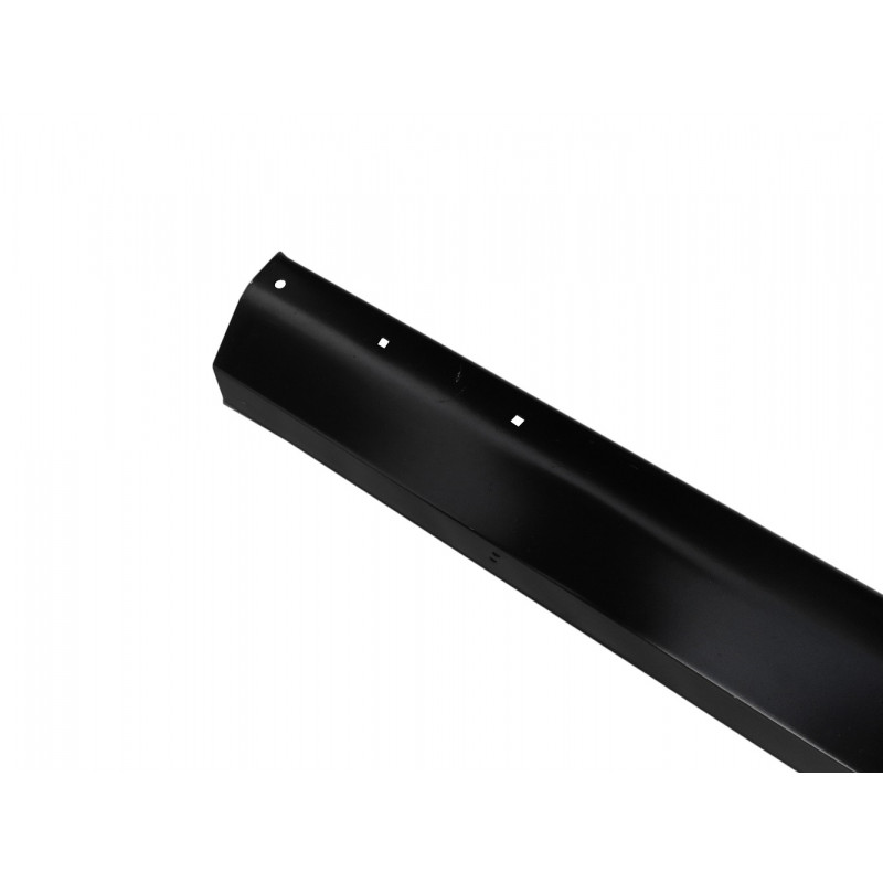 Parachoque Traseiro Gol até 1986 Preto Sem Furo Novo Cabel