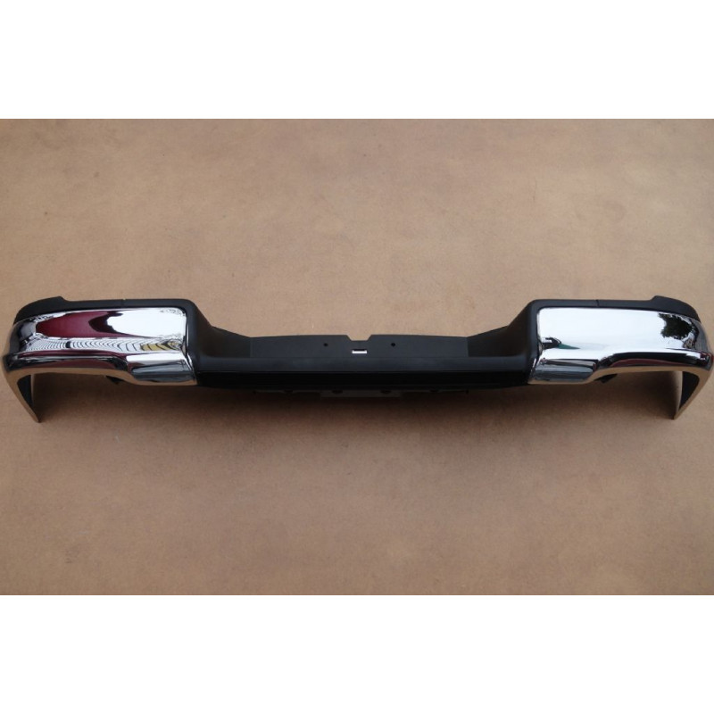 Parachoque Traseiro Hilux 2016 à 2021 Cromado Novo