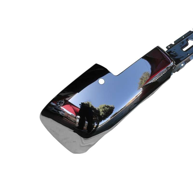 Parachoque Traseiro Lâmina Amarok Todos Anos Com Furo p/ Sensor e Detalhes