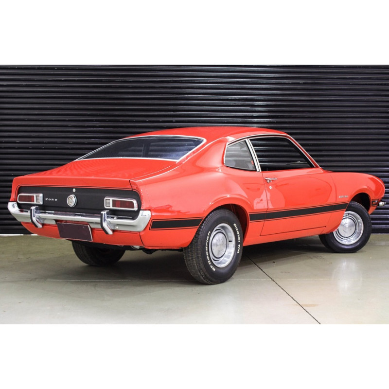 Parachoque Traseiro Maverick Todos os Anos Cromado Original Usado