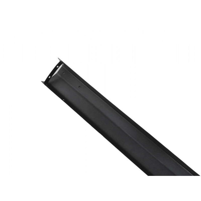 Parachoque Traseiro Parati até 1986 Grafite com Detalhes Sem Furo