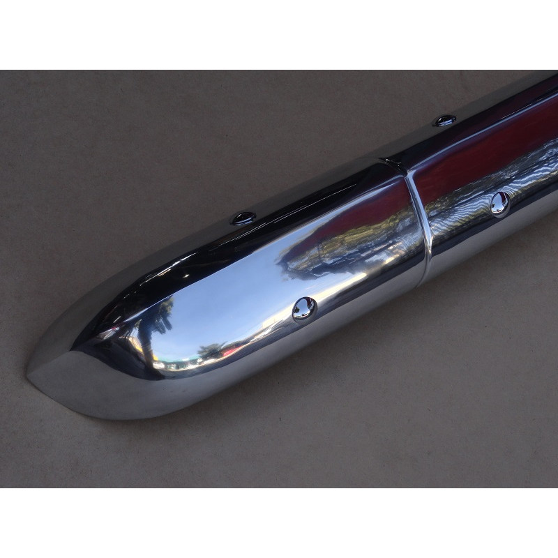 Parachoque Traseiro Veraneio 1964 a 1988 Alumínio Fundido Completo Novo