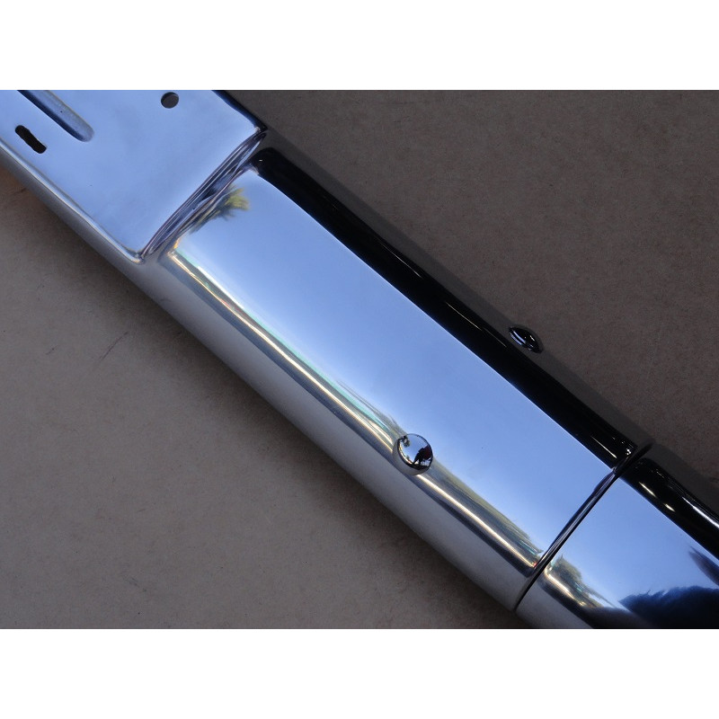 Parachoque Traseiro Veraneio 1964 a 1988 Alumínio Fundido Completo Novo