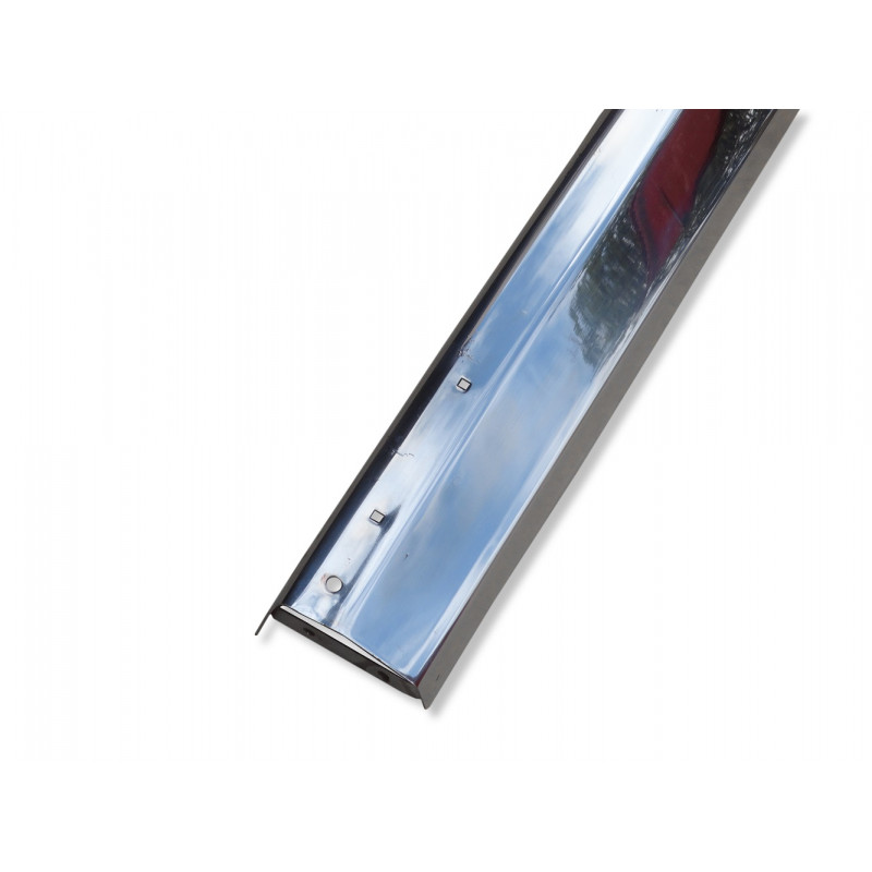 Parachoque Traseiro Voyage até 1986 Sem Furo Cromado com Detalhes