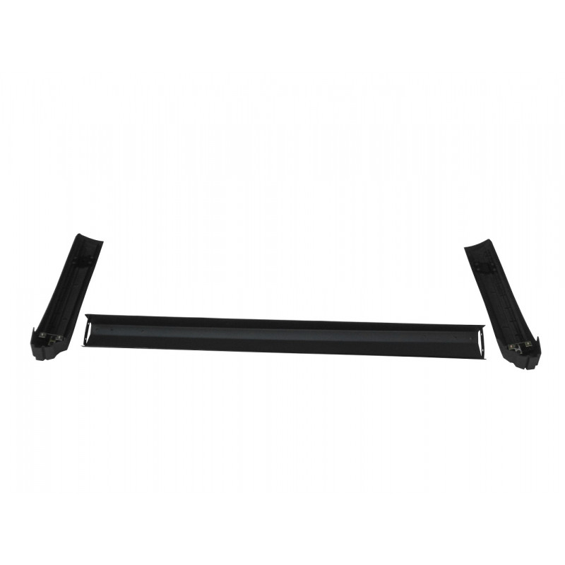 Parachoque Traseiro Voyage até 1986 Grafite Sem Furo com Ponteiras Novo