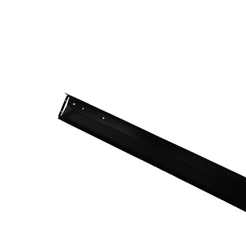 Parachoque Traseiro Voyage Até 1986 Preto Sem Furo Com Detalhes