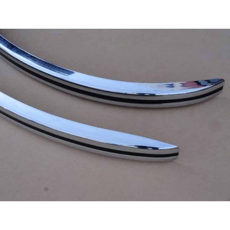 Parachoque Traseiro e Dianteiro 1977 a 1996 Wolff - Par