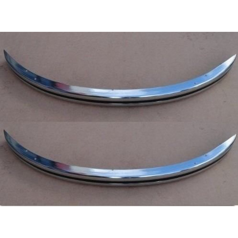 Parachoques Dianteiro e Traseiro Fusca 70 à 76 Wolff - Par