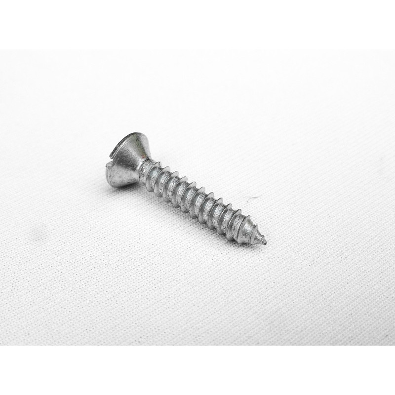 Parafuso Cabeça Cônica Fenda 4,8 X 25mm Auto Atarraxante Zincado Jogo com 10