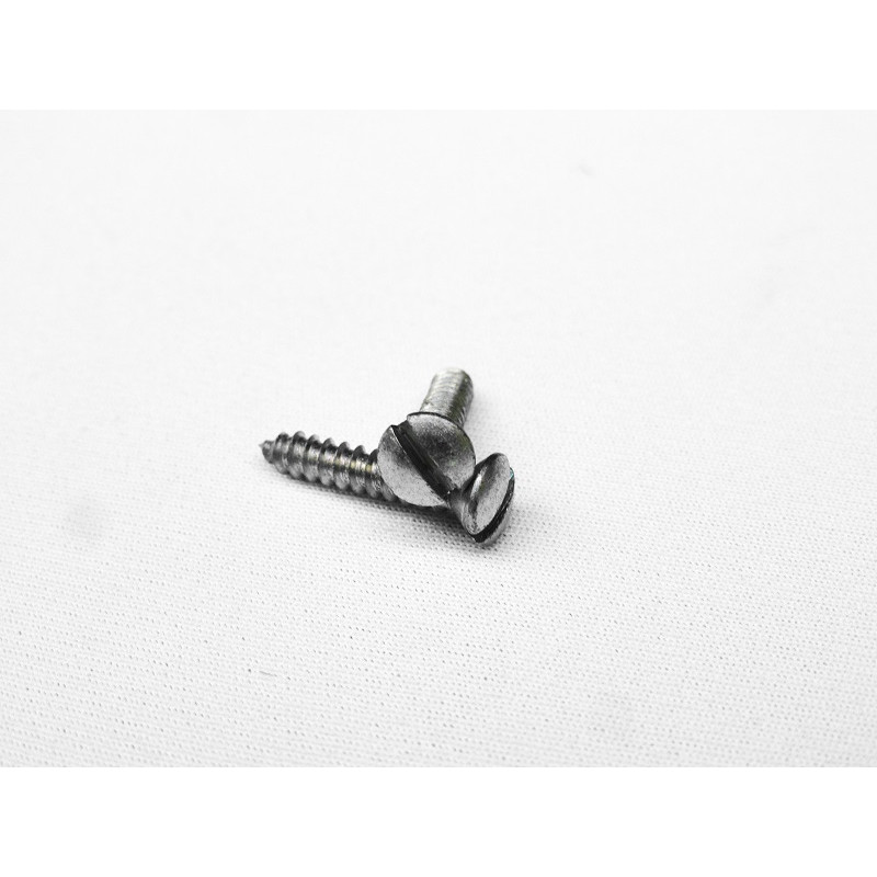 Parafuso Cabeça Cônica Fenda 3,8 x 19mm Auto Atarraxante Zincado Jogo com 10