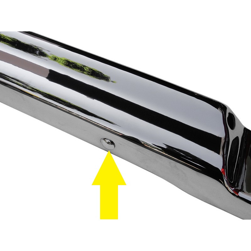 Parafuso Cromado do Parachoque - Unitário