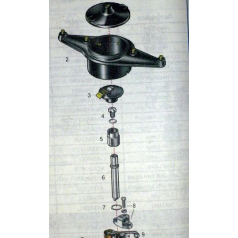 Peça Distribuidor Parafuso Eixo Ford 28 à 34 Importado