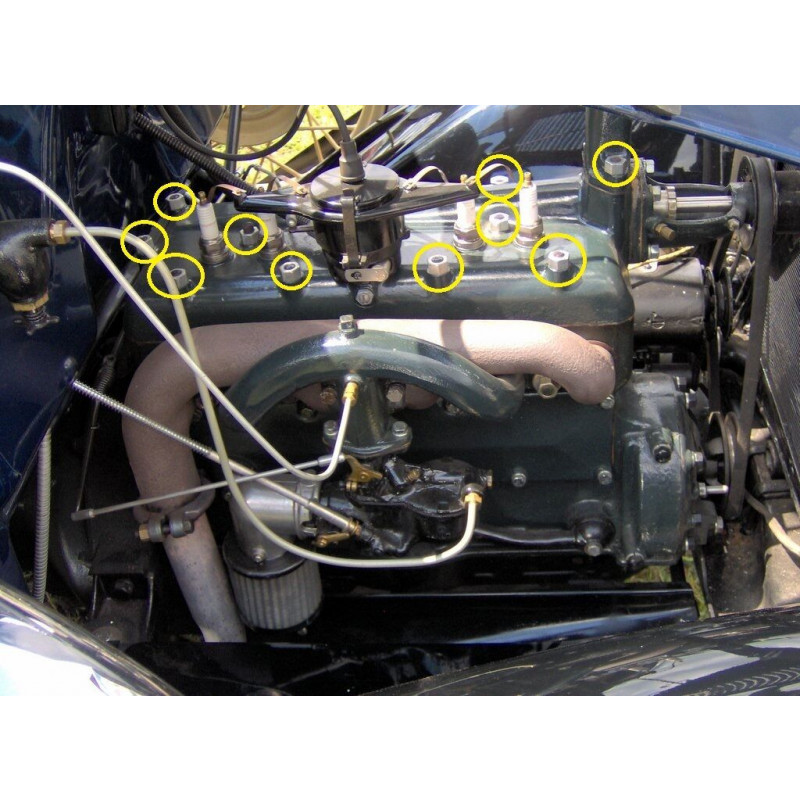 Parafuso do Cabeçote Fordinho Model A 1928 a 1931 - Jogo